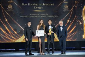 Pueblo de Oro wins Best Housing Architectural Design for Courtyards Lipa at 13th PropertyGuru Philippines Property Awards