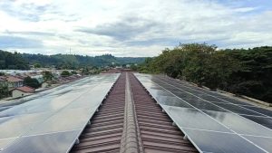 Solar Panels At The Hub